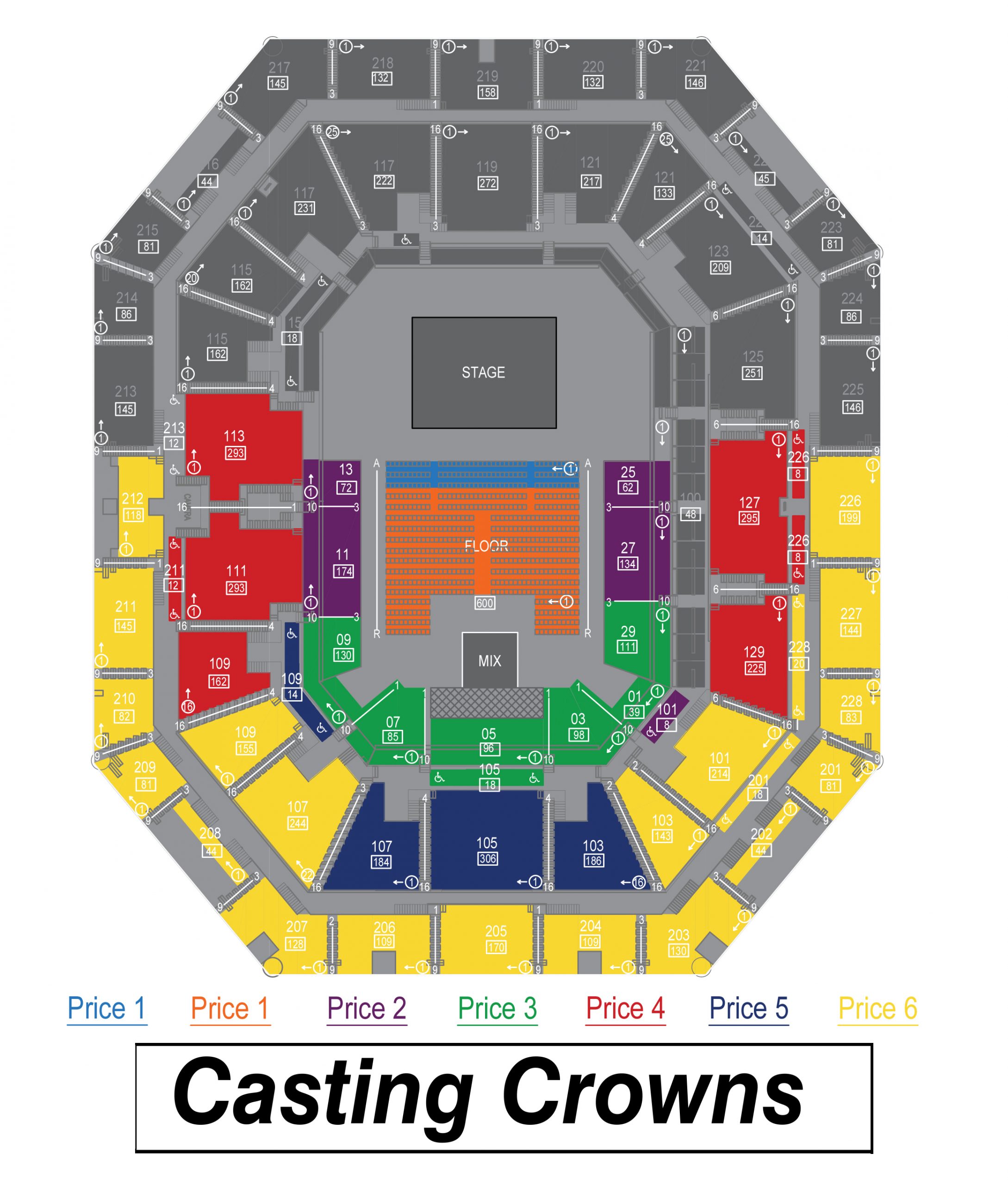 Seating Charts – Stephen C. O'Connell Center