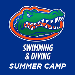 Florida Gators Swim Camp Graphic