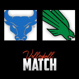 Volleyball - Buffalo vs. North Texas Graphic